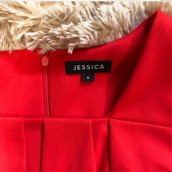 NWOT Jessica red dress - Picture 2 of 2